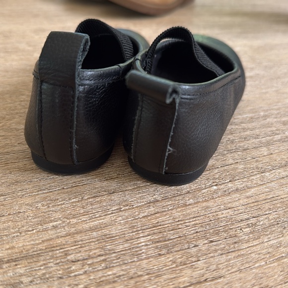 Zara Kids Black Leather Mary Jane’s Ballet Flats Size Toddler 6 - Picture 5 of 6